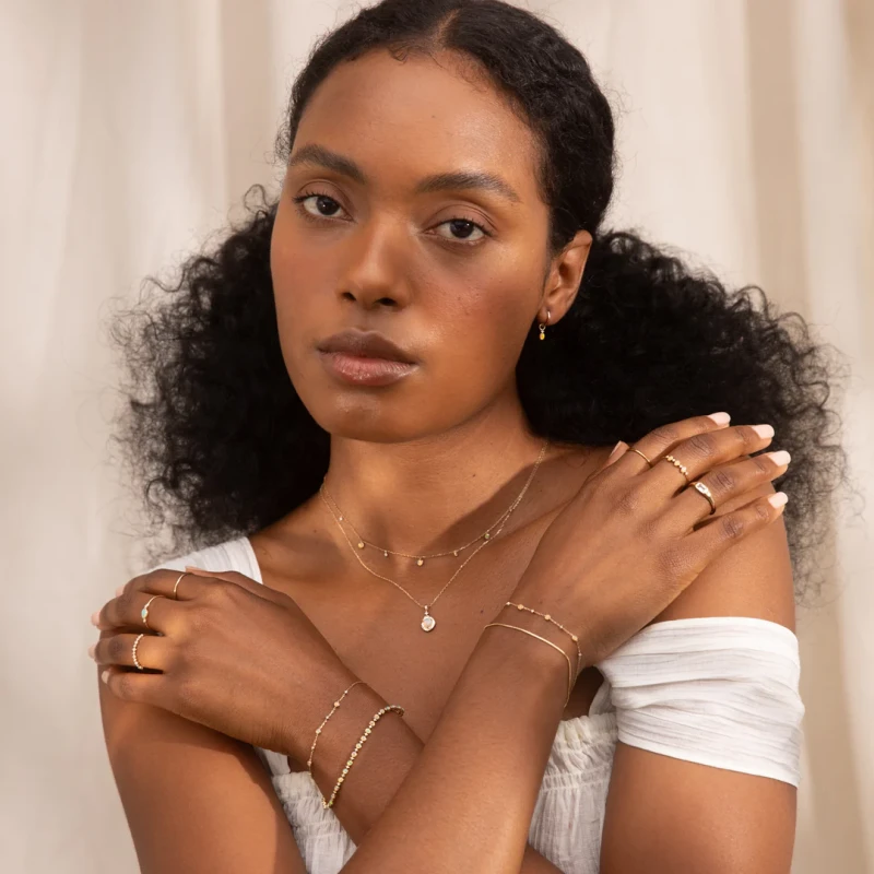 Opal Pebble Necklace - Reversible 8